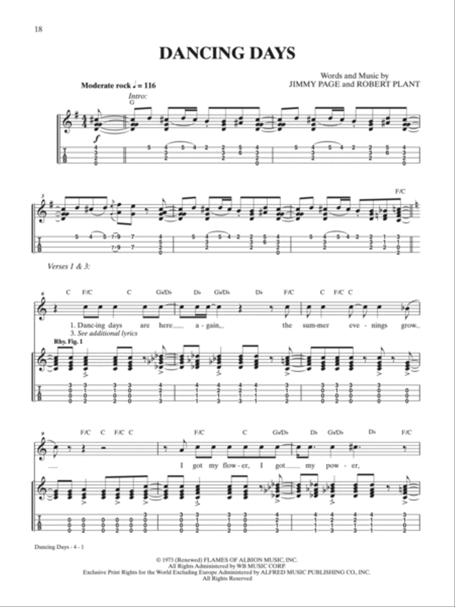 Uke 'An Play Led Zeppelin Ukulele scores gallery preview page 4