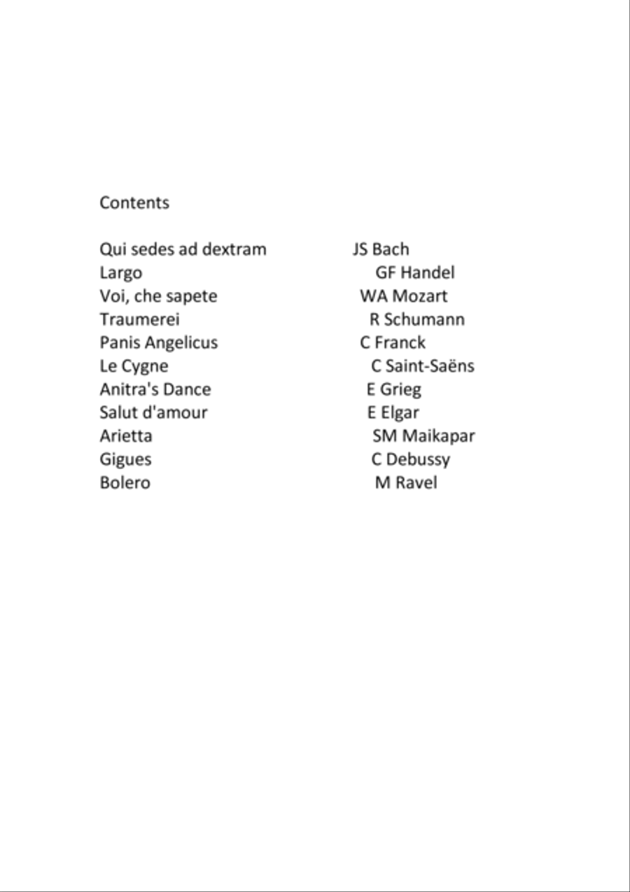 Solos for Oboe d'Amore Oboe scores gallery preview page 2