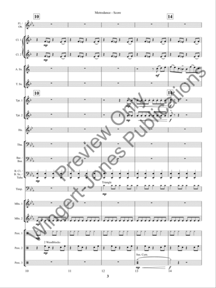 Pacifica Concert Band scores gallery preview page 6