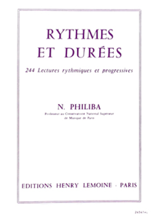 Rythmes Et Durees