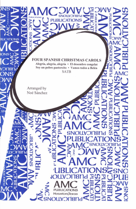 Book cover for Four Spanish Christmas Carols