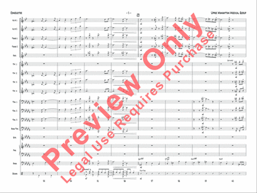 Upper Manhattan Medical Group Jazz Ensemble scores gallery preview page 6