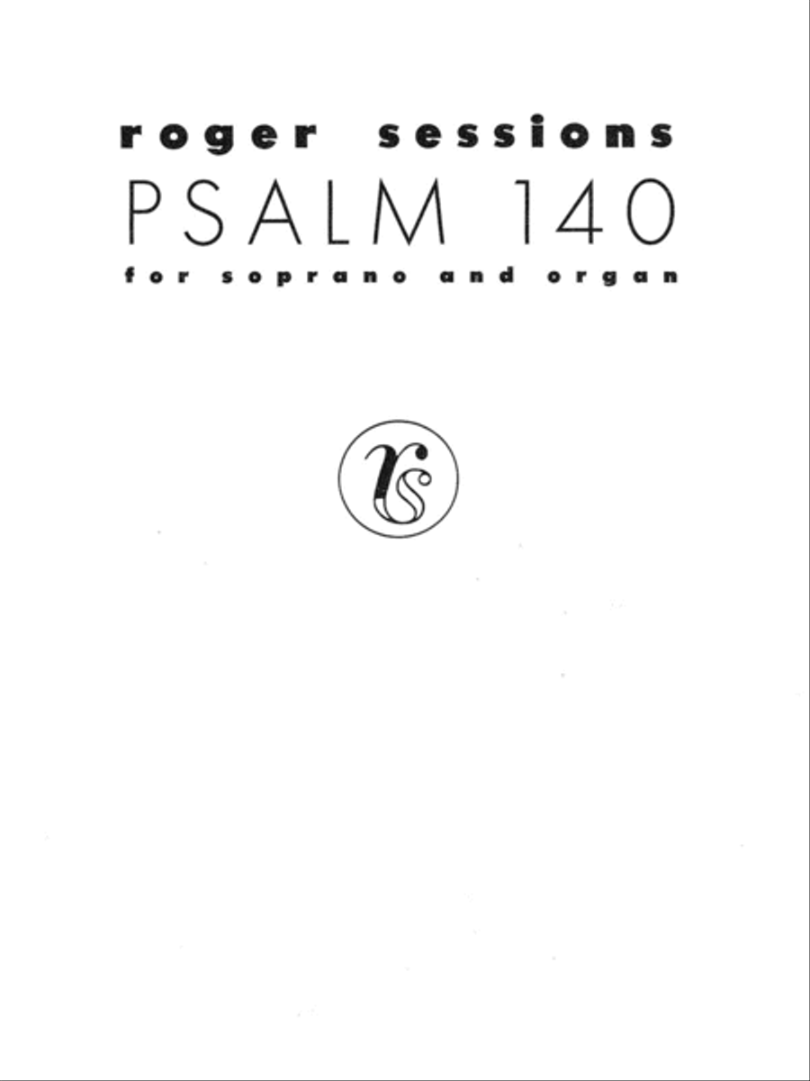 Psalm 140 Psalm 140 Voice scores gallery preview page 1