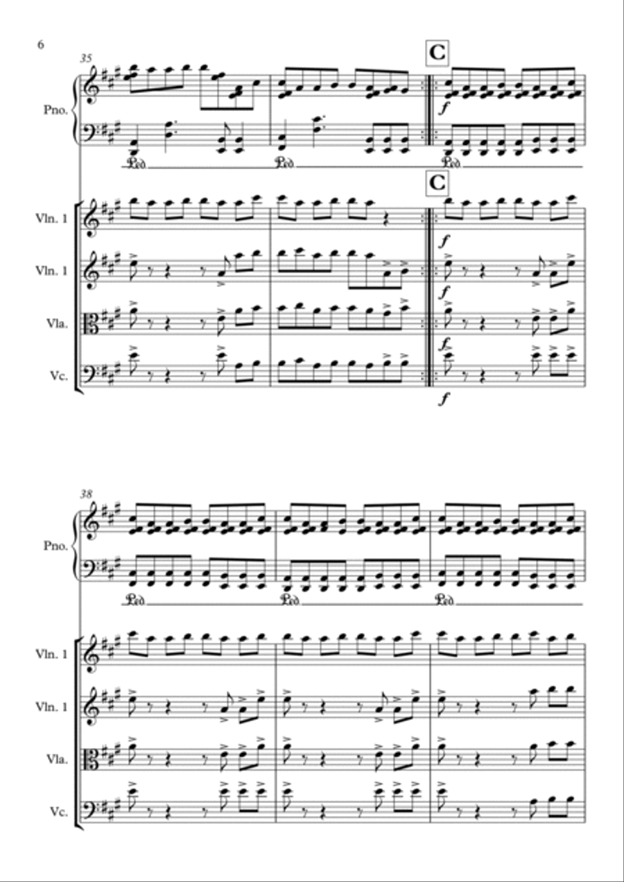 Closer String Orchestra scores gallery preview page 6