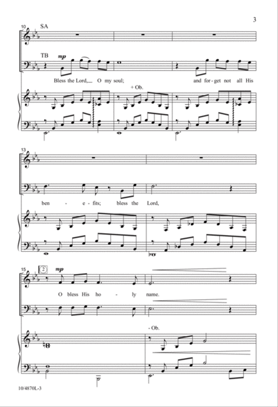 All Within Me 4-Part scores gallery preview page 3