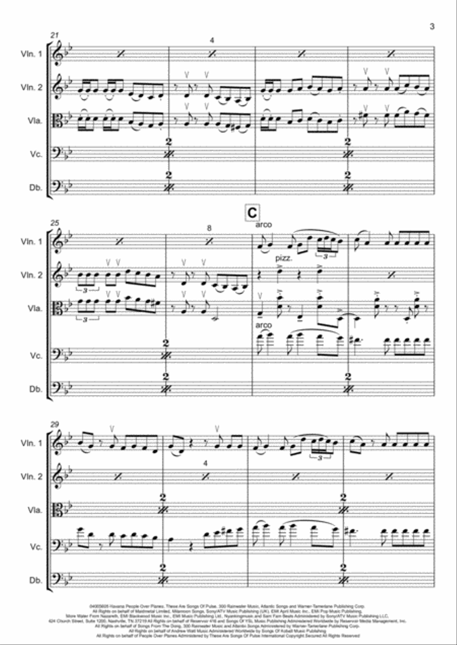 Havana String Orchestra scores gallery preview page 3