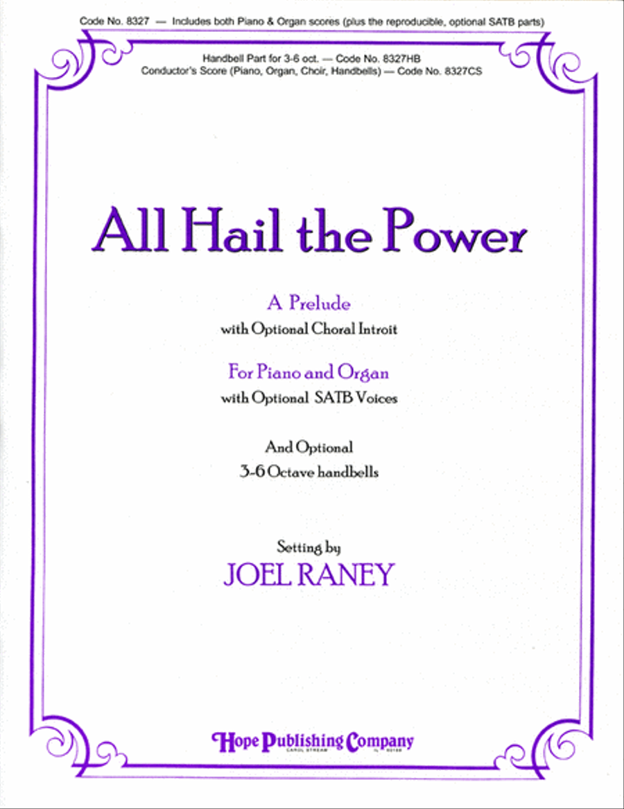 All Hail the Power Choir scores gallery preview page 1