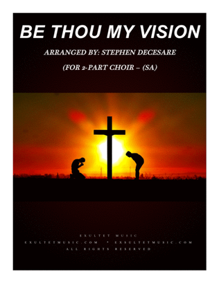 Book cover for Be Thou My Vision (2-part choir - (SA)