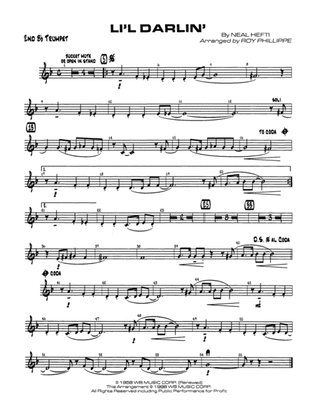 Li'l Darlin': 2nd B-flat Trumpet