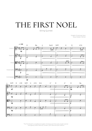 The First Noel (String Quintet) - Christmas Carol