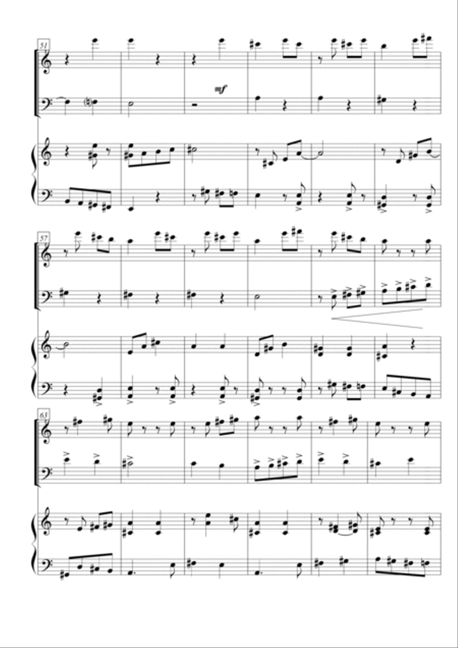 Piano Trio n° 1 Piano Trio scores gallery preview page 5