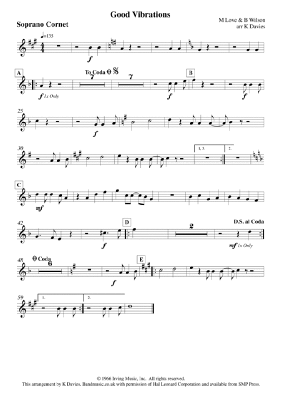 Good Vibrations Good Vibrations Small Ensemble scores gallery preview page 6