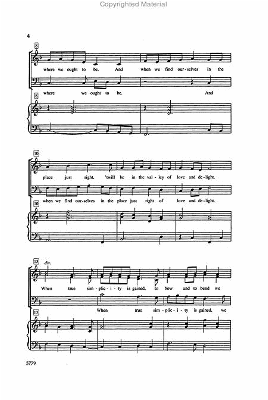 A Simple Faith A Simple Faith 3-Part scores gallery preview page 3