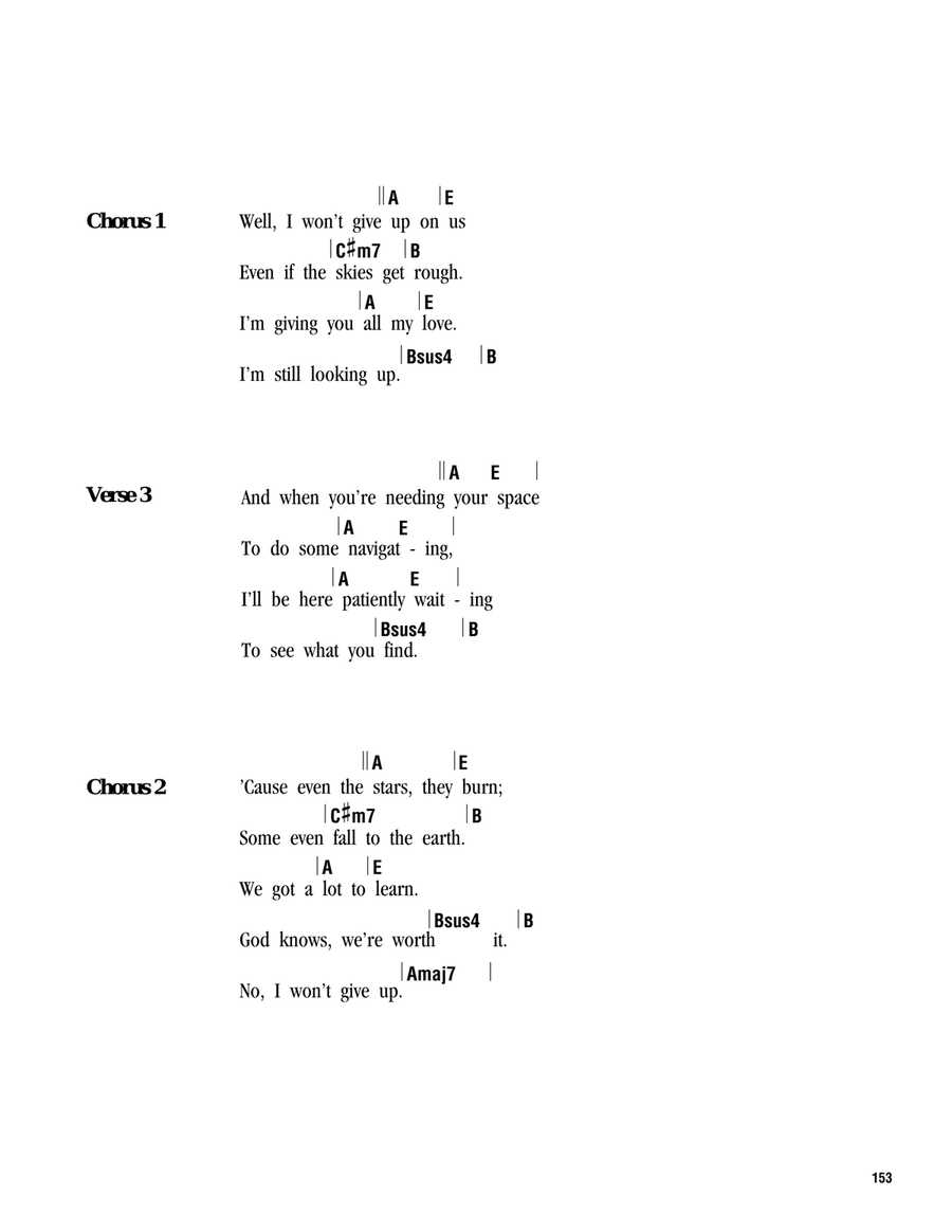 I Won't Give Up Ukulele scores gallery preview page 2