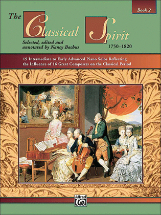 Book cover for The Classical Spirit (1750--1820), Book 2