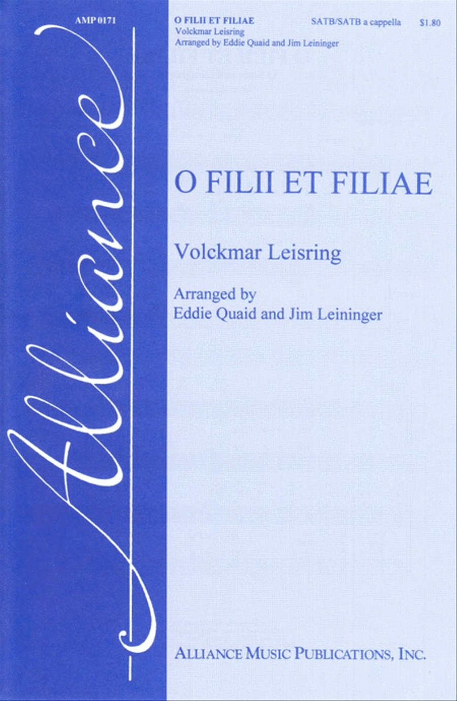 O Filii et Filiae O Filii et Filiae 4-Part scores gallery preview page 1