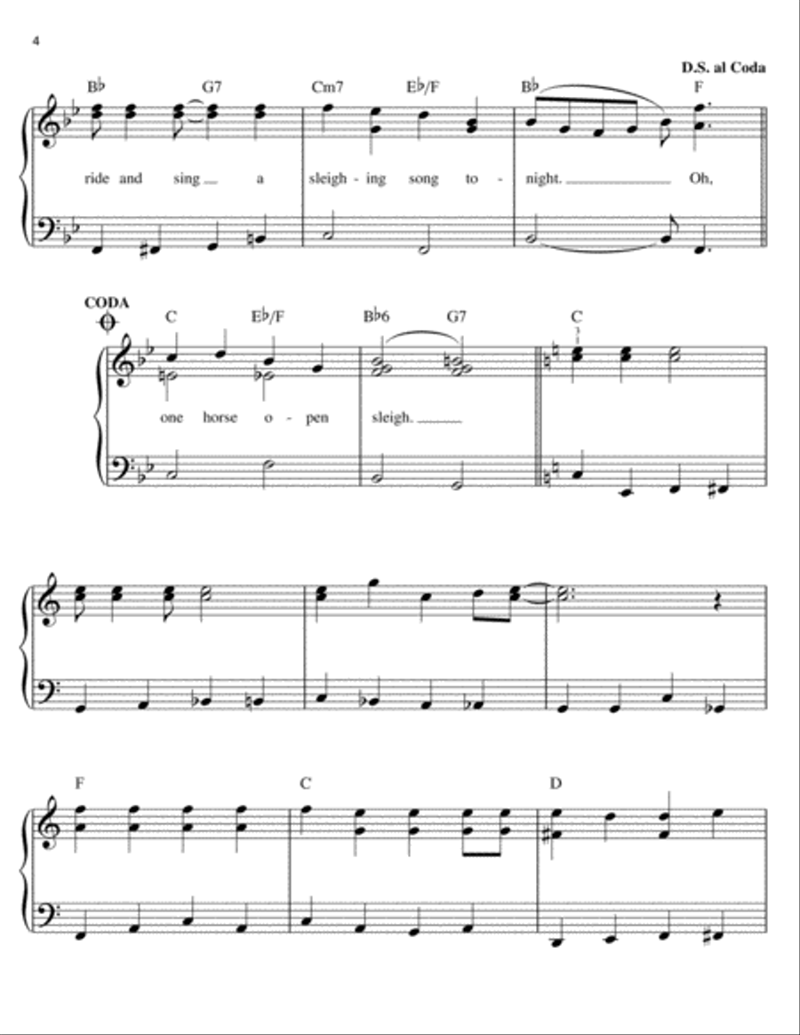 Jingle Bells Voice scores gallery preview page 4