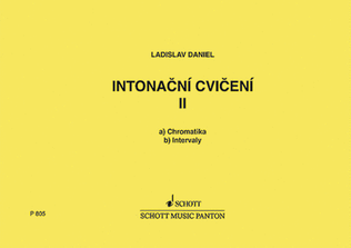 Book cover for Intonacní cvicení II