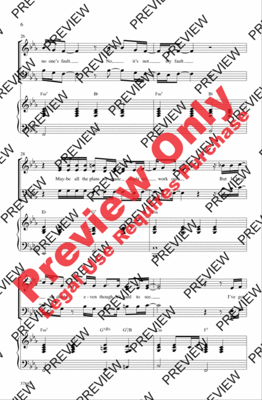 Hold On 3-Part scores gallery preview page 6