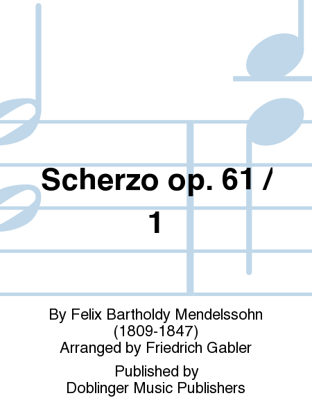 Scherzo op. 61/1