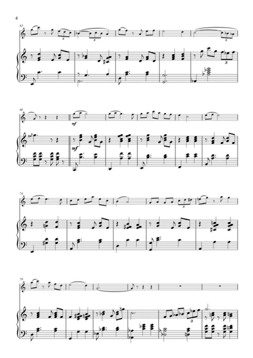 "Sightseeing" -A Jazz Waltz for Flute and Piano-Intermediate image number null