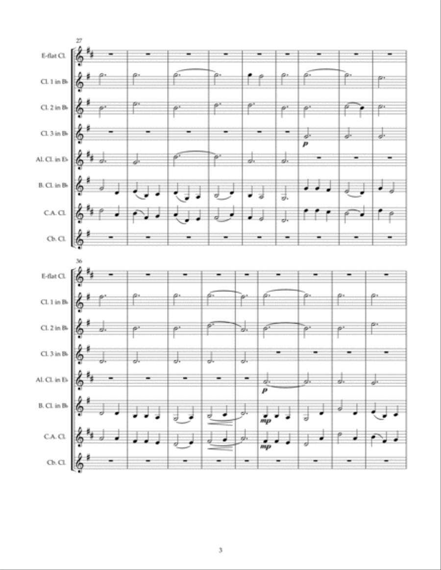 Quelle est cette odeur agreable? Woodwind Ensemble scores gallery preview page 3