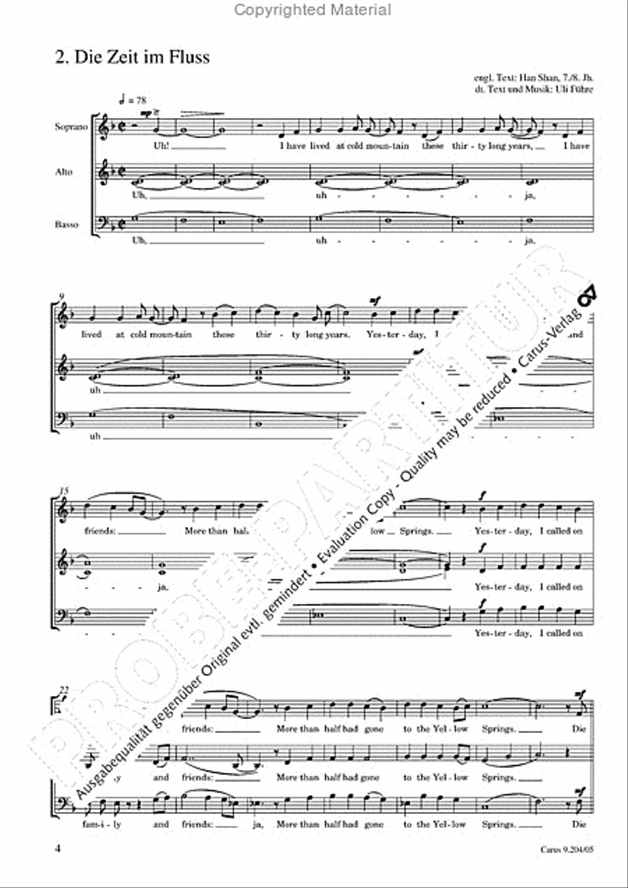 Flusse wie du 3-Part scores gallery preview page 5