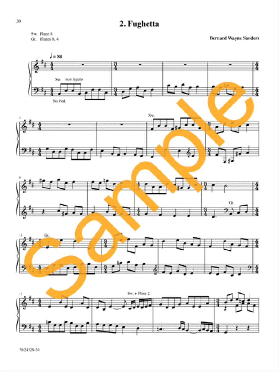 An Array of Voluntaries Organ Solo scores gallery preview page 21
