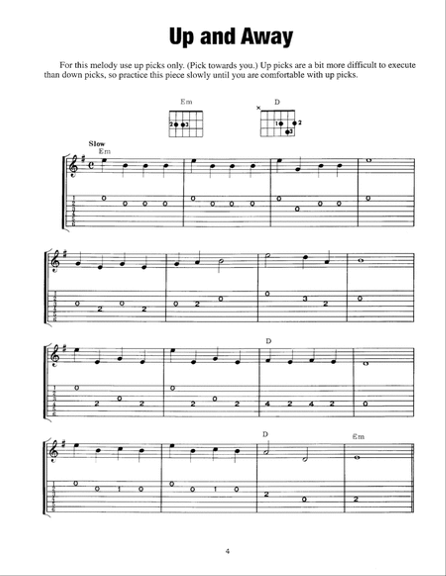 Easy Flatpicking Guitar Solos Acoustic Guitar scores gallery preview page 5