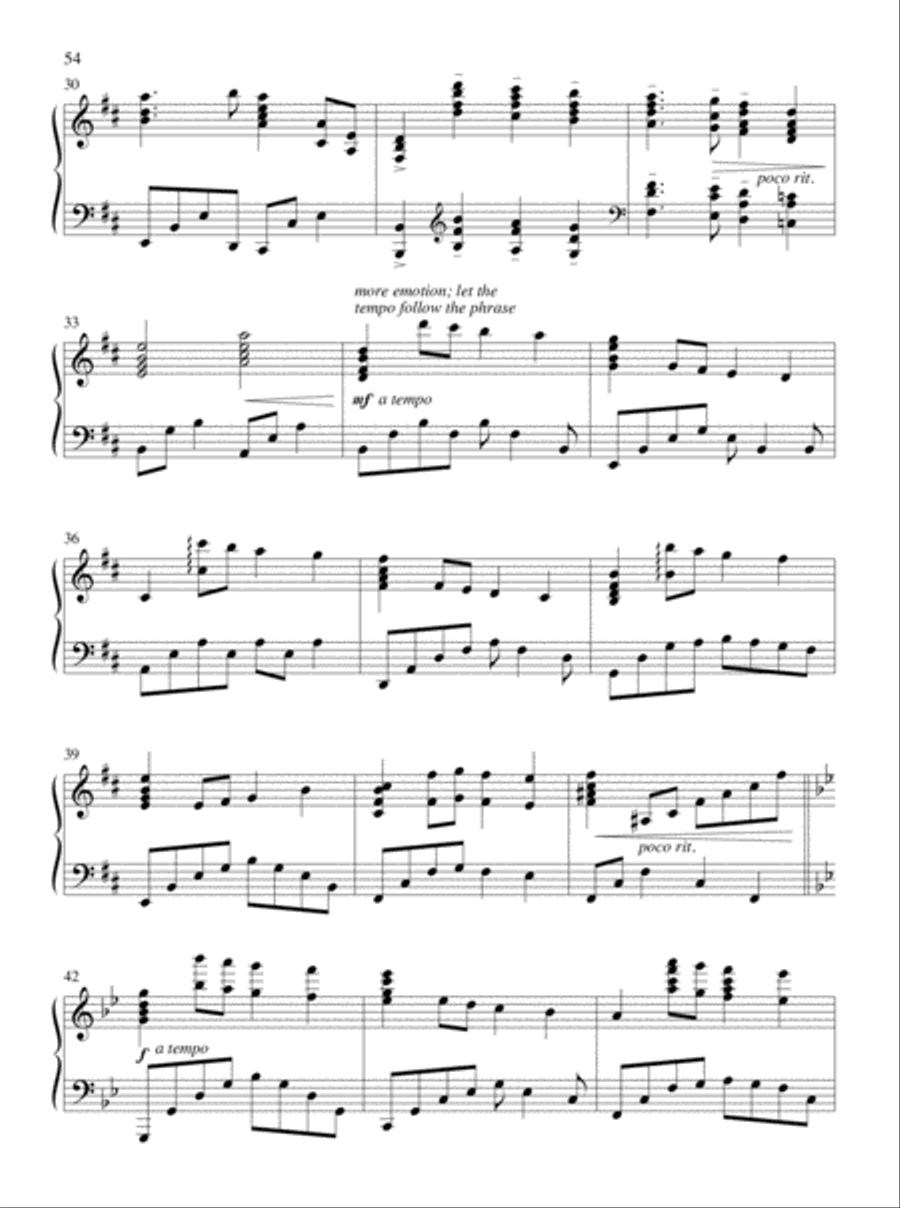 Ivory Inspirations Piano Solo scores gallery preview page 30