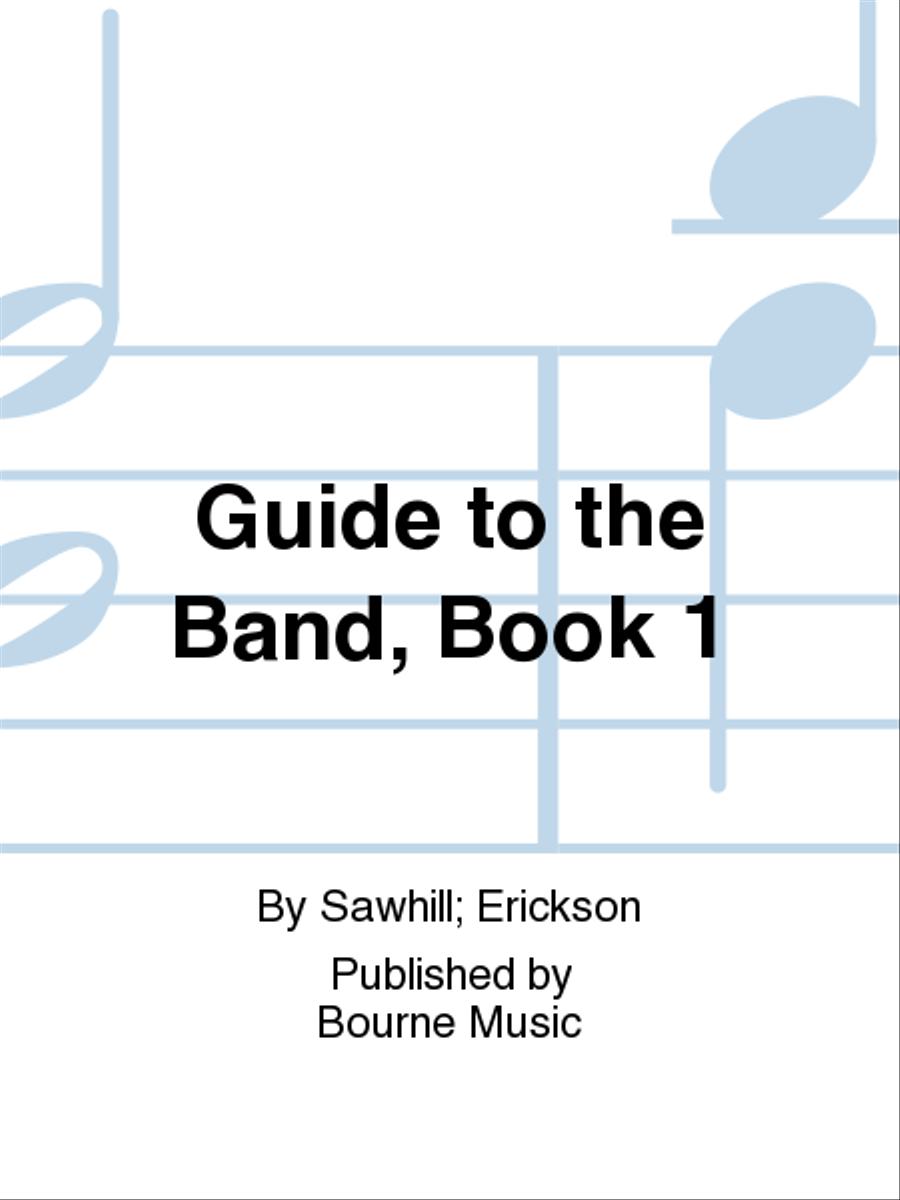 Guide to the Band, Book 1 Concert Band scores gallery preview page 1