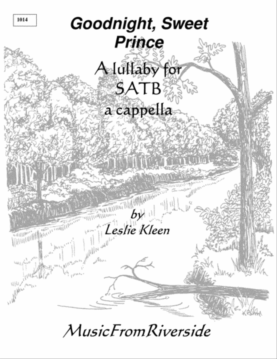 Good Night, Sweet Prince for SATB a cappella 4-Part scores gallery preview page 1