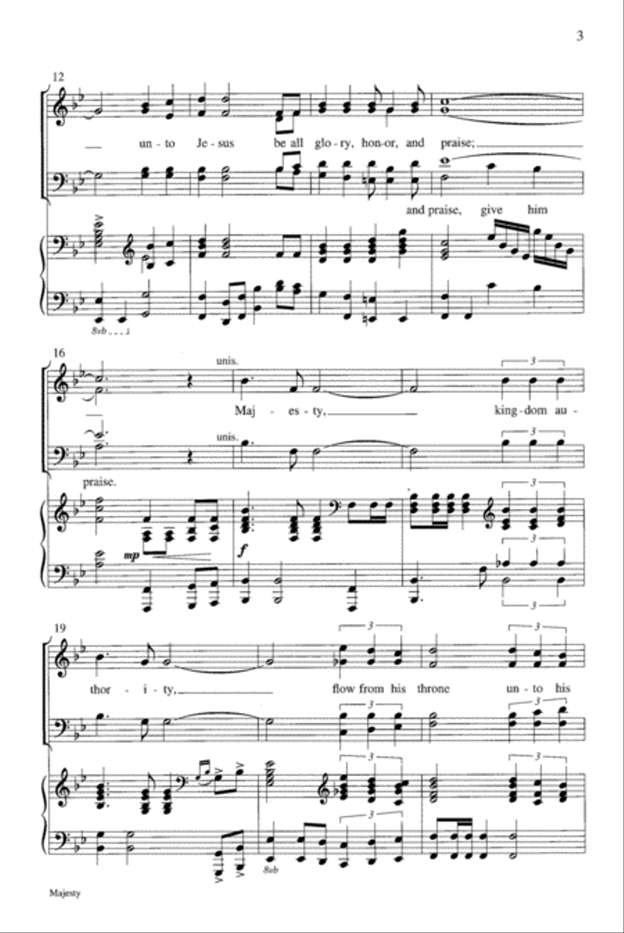 Jack Schrader's Collected Choral Works, Vol. 1 4-Part scores gallery preview page 3