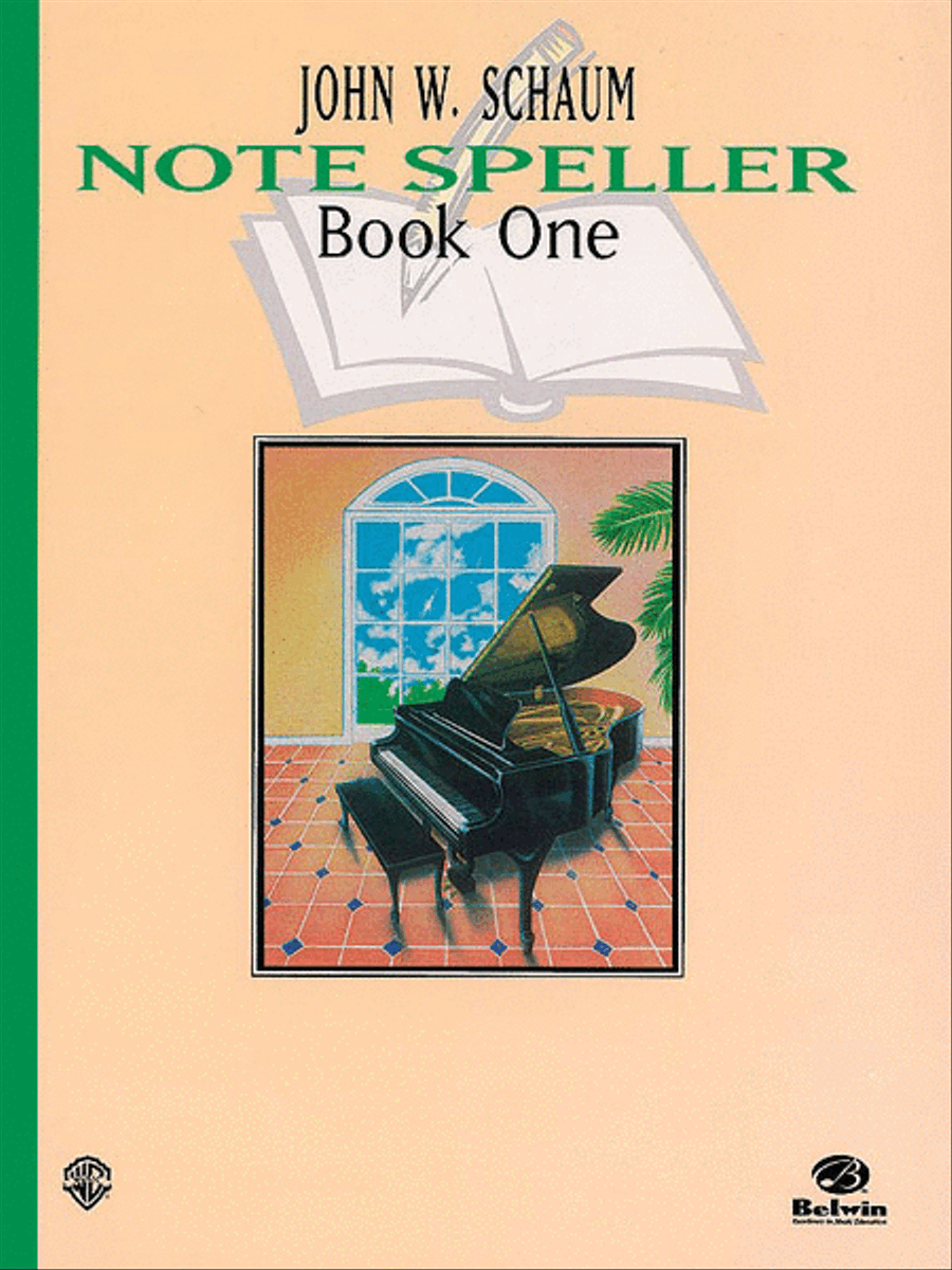 Note Speller, Book 1 Piano Method scores gallery preview page 1