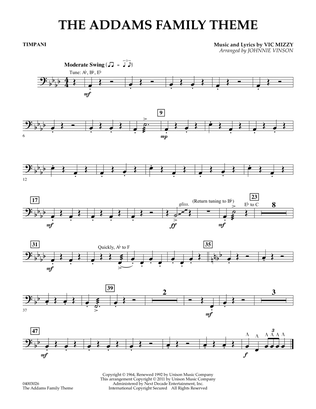 The Addams Family Theme - Timpani