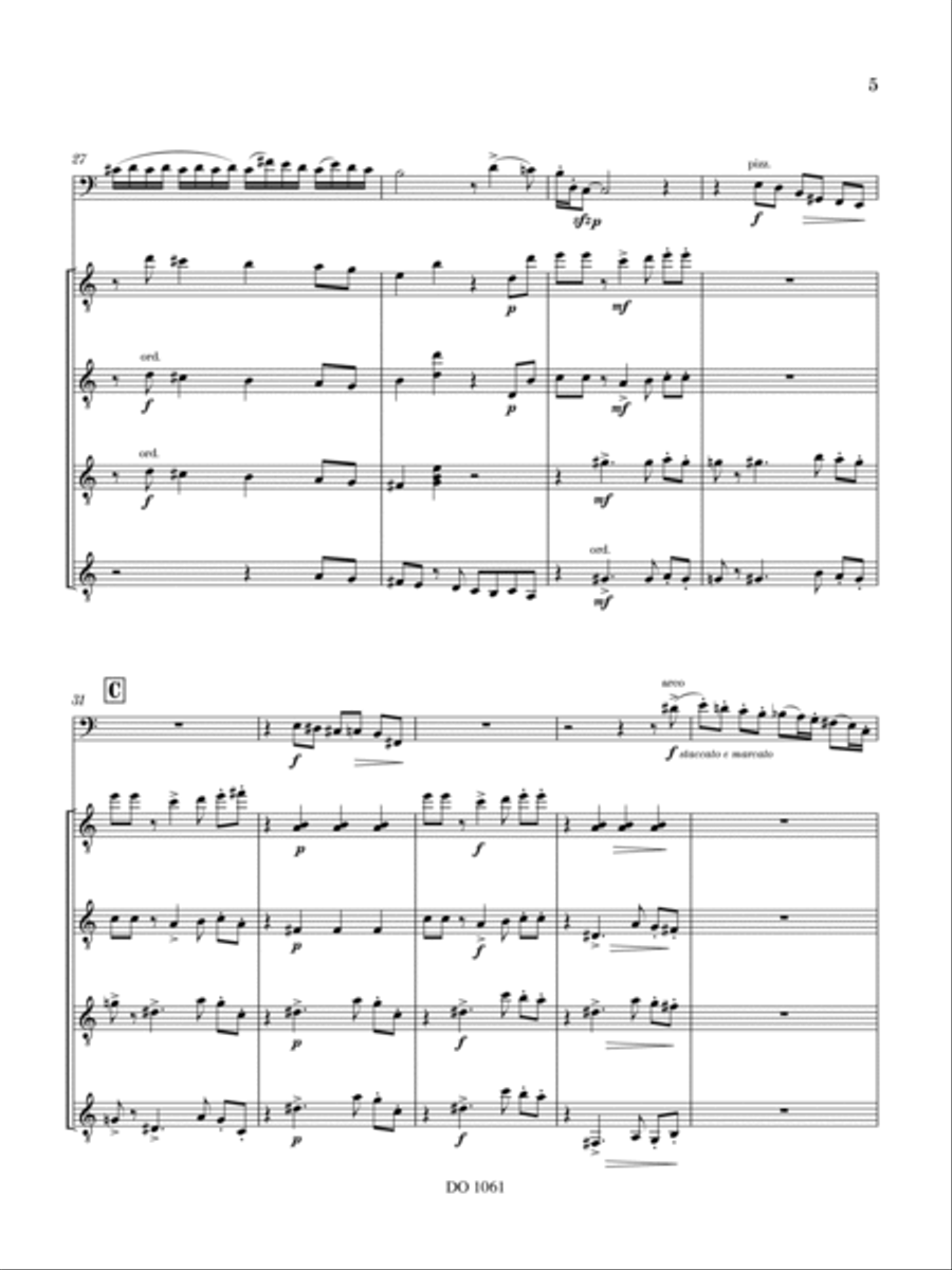 Roundelay Guitar Ensemble scores gallery preview page 5