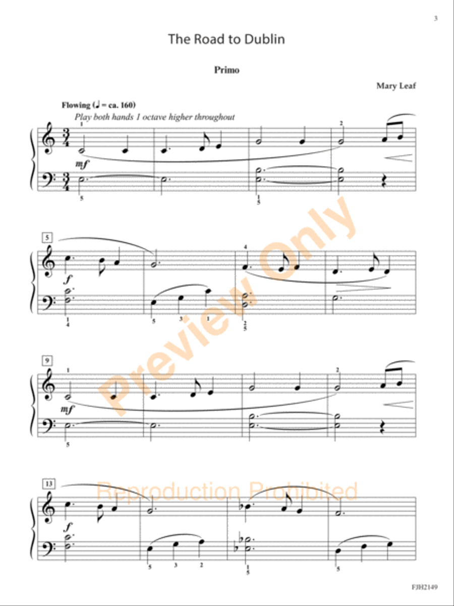 Two To Play (NFMC) Easy Piano scores gallery preview page 6