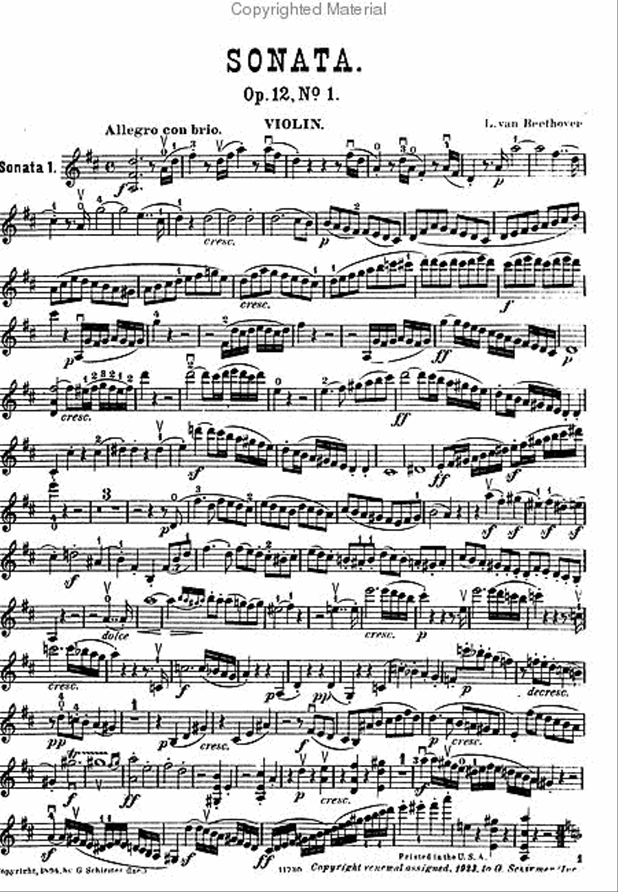 Sonatas-Complete-Piano/Violin-2 Book Set Violin Solo scores gallery preview page 2