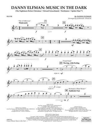 Danny Elfman: Music in the Dark - Flute
