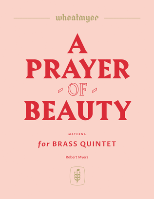 A Prayer of Beauty