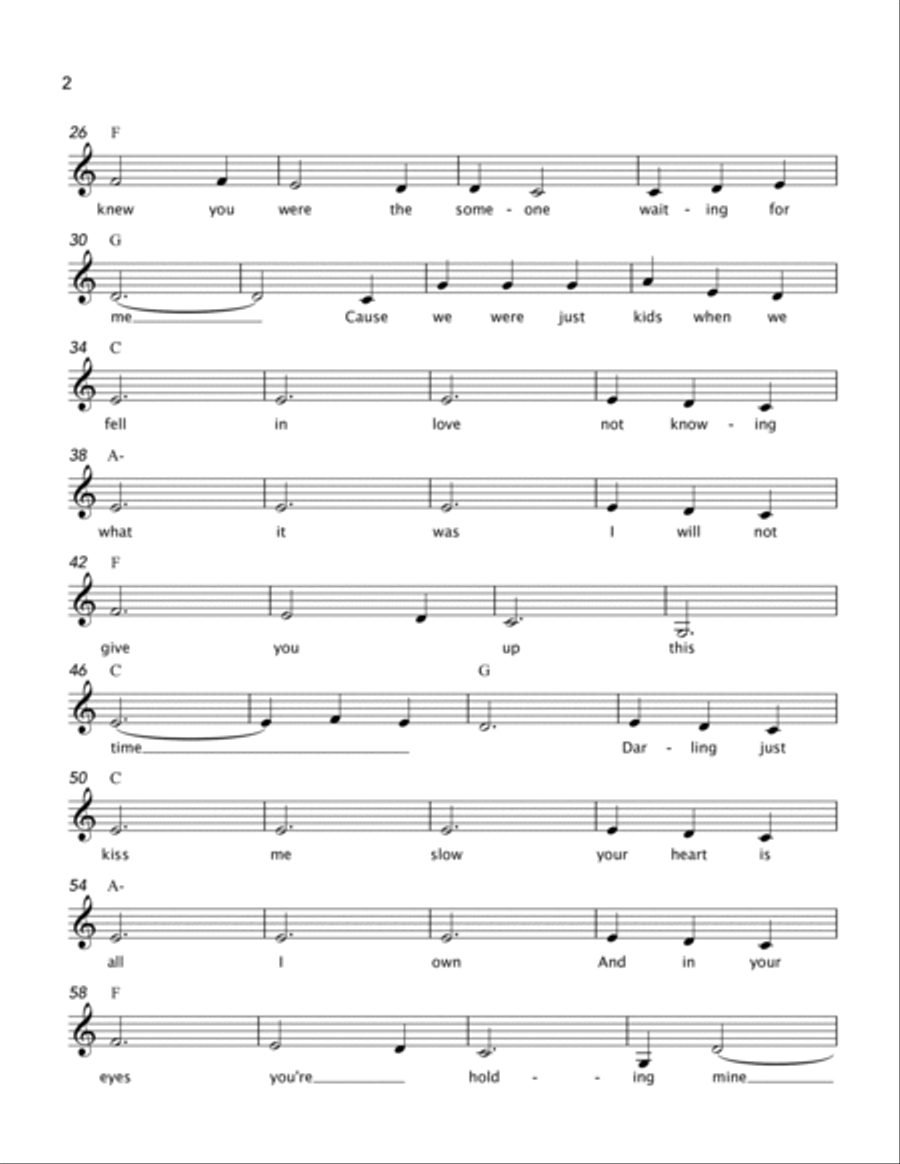 Perfect Easy Piano scores gallery preview page 2