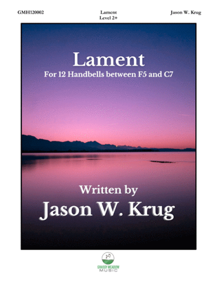 Book cover for Lament for 12 Handbells