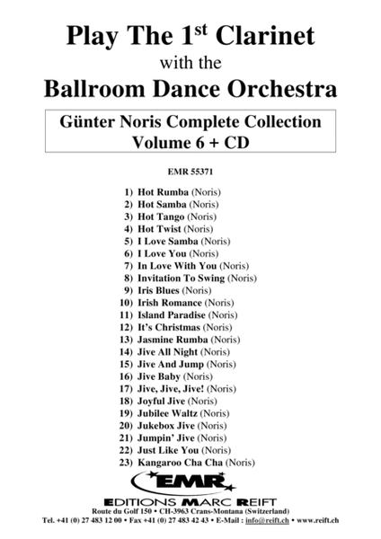 Play The 1st Clarinet With The Ballroom Dance Orchestra Vol. 6 image number null
