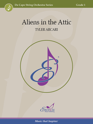 Book cover for Aliens in the Attic