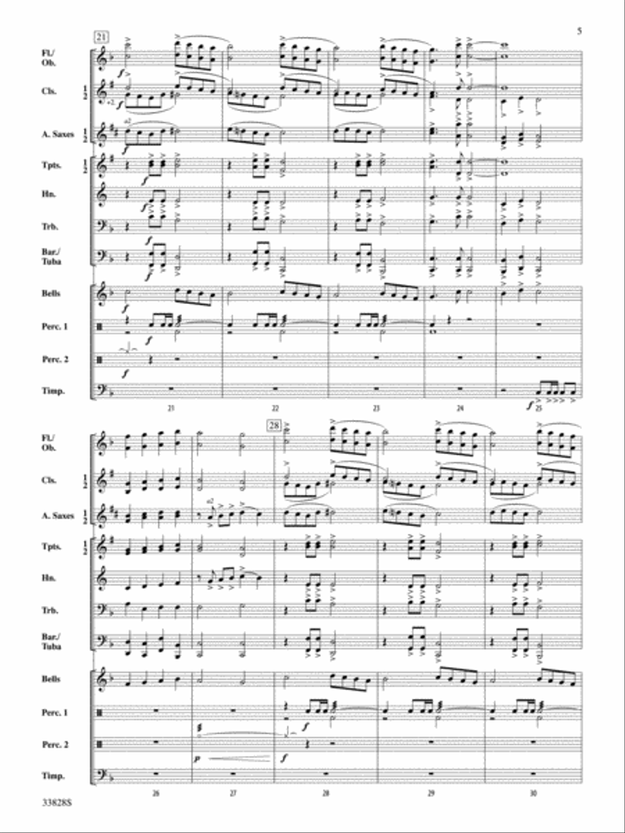 Noel! Concert Band scores gallery preview page 4