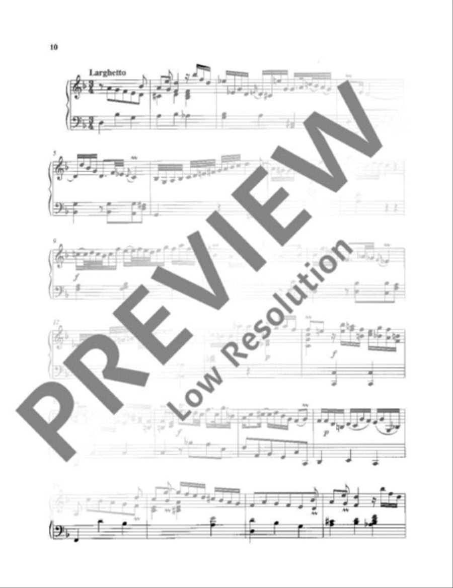 Six Sonatas Harpsichord scores gallery preview page 11