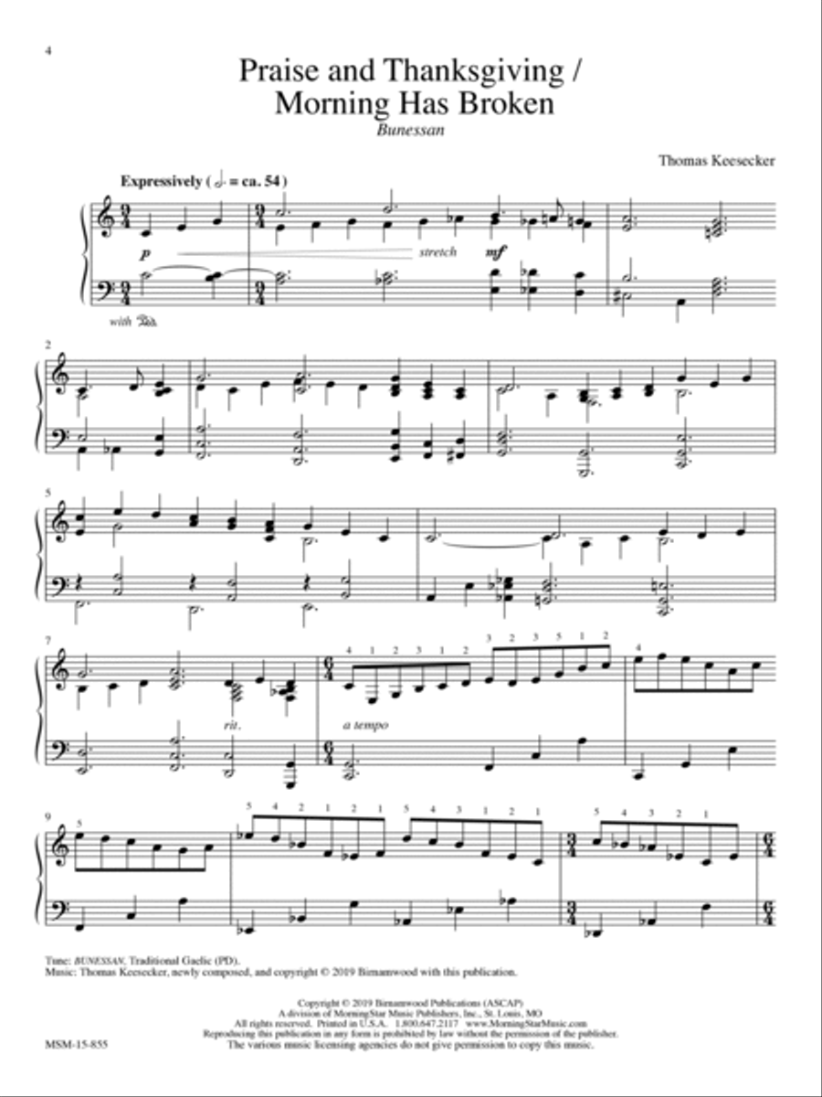 The Quiet Harvest Piano Solo scores gallery preview page 4