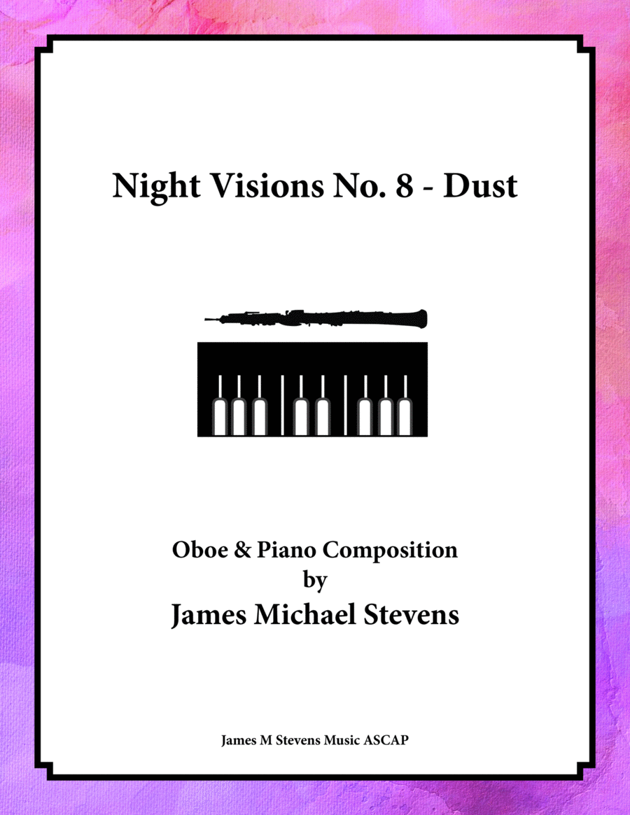 Night Visions No. 8 - Dust - Oboe & Piano image number null