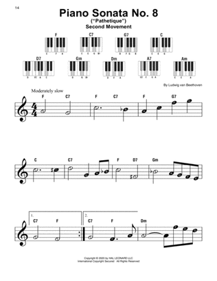 Piano Sonata No. 8 "Pathetique," Second Movement