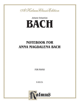 Book cover for The Notebook for Anna Magdalena Bach